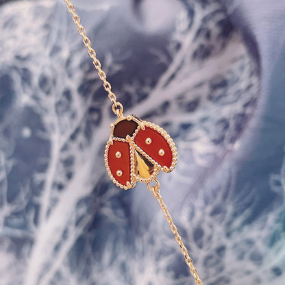 [BIJOUX]LUCKY SPRING 1 MOTIF PINK GOLD BRACELET