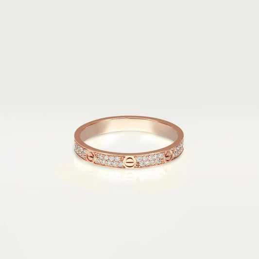 [BIJOUX]LOVE RING 2.65MM DIAMOND