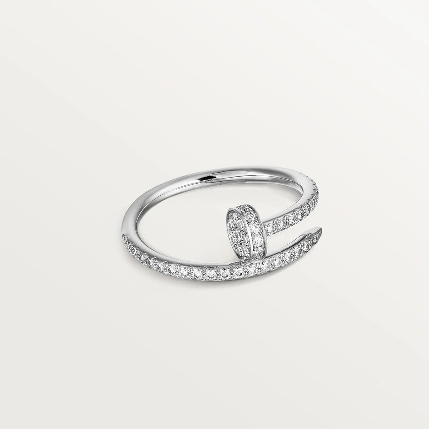 [BIJOUX]JUSTE RING 1.8MM SILVER DIAMONDS