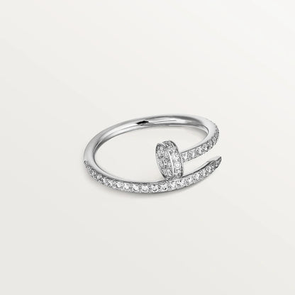 [BIJOUX]JUSTE RING 1.8MM SILVER DIAMONDS