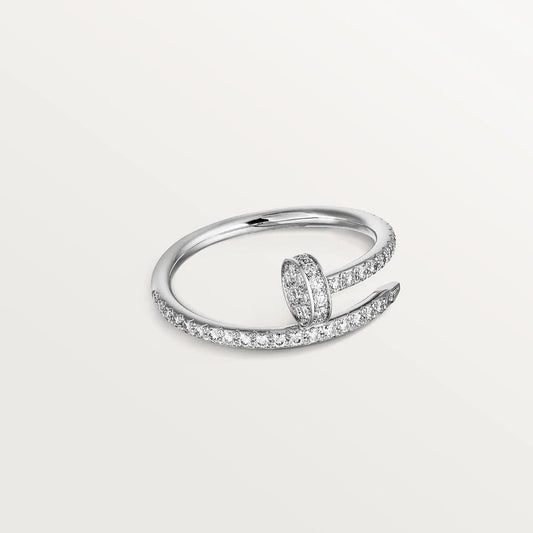 [BIJOUX]JUSTE RING 1.8MM SILVER DIAMONDS